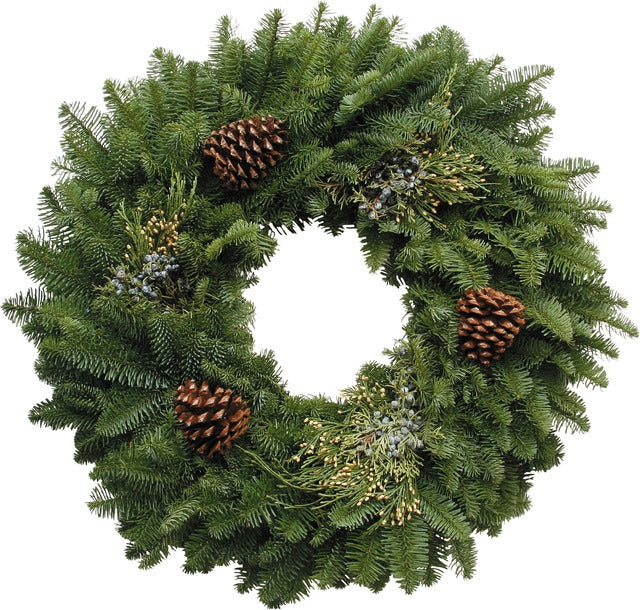 Wreath Noble Fir Mix 48-56in