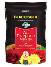 Load image into Gallery viewer, Black Gold All Purpose Potting Mix 2 Cubic Foot Bag
