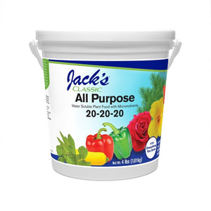Jack's All Purpose Fertilizer 20-20-20 4lb