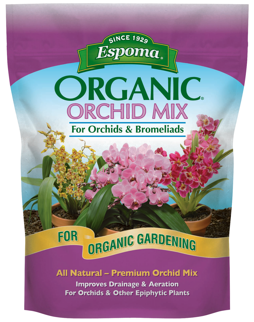 Espoma Organic Orchid Potting Mix 4 Quart Bag