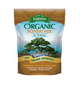 Espoma Organic Bonsai Soil Mix 4 Quart Bag