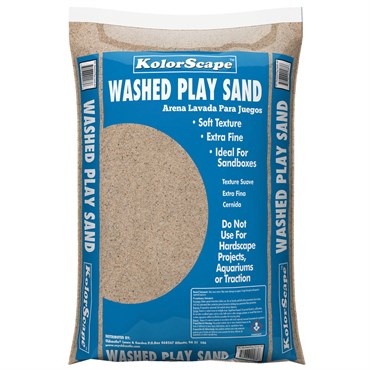 Play Sand KolorScape White Washed .4 Cubic Foot Bag