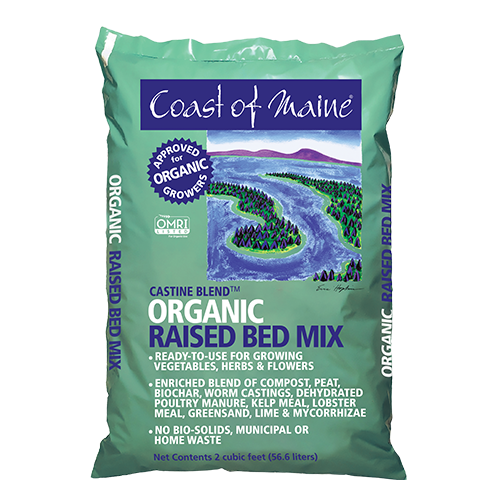Coast of Maine Organic Castine Blend Raised Bed Mix 2 Cubic Foot Bag