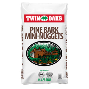 Mulch Pine Bark Mini Nuggets 2 Cubic Foot Bag