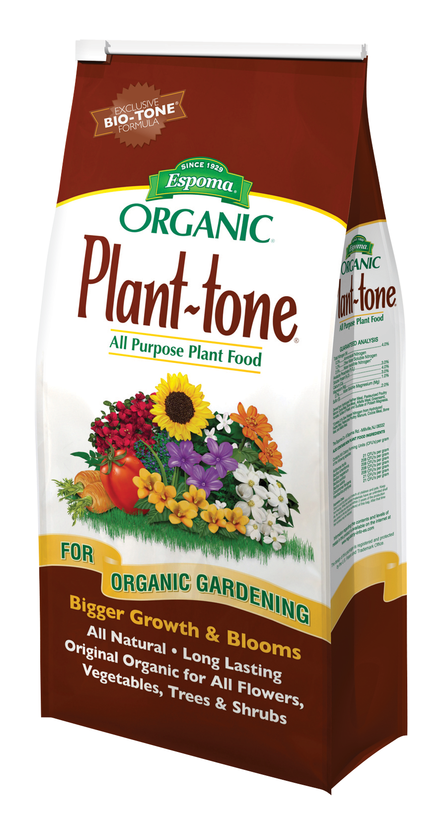 Espoma Organic PlantTone Fertilizer 08lb
